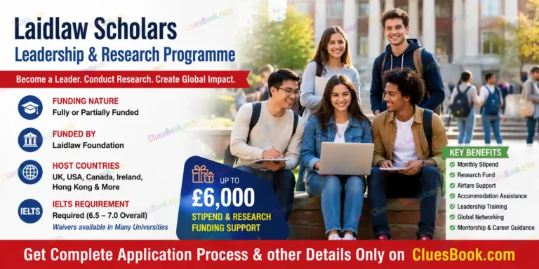 Laidlaw Scholars Leadership and Research Programme