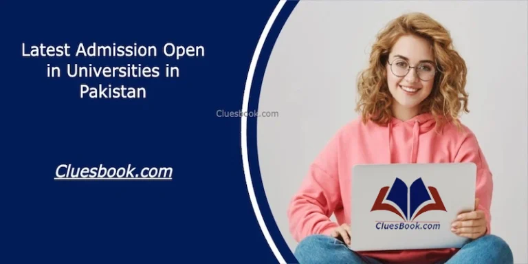 Latest Admission Open in Universities