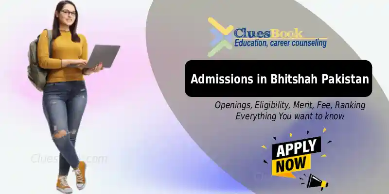 Latest Admissions in Bhitshah Pakistan
