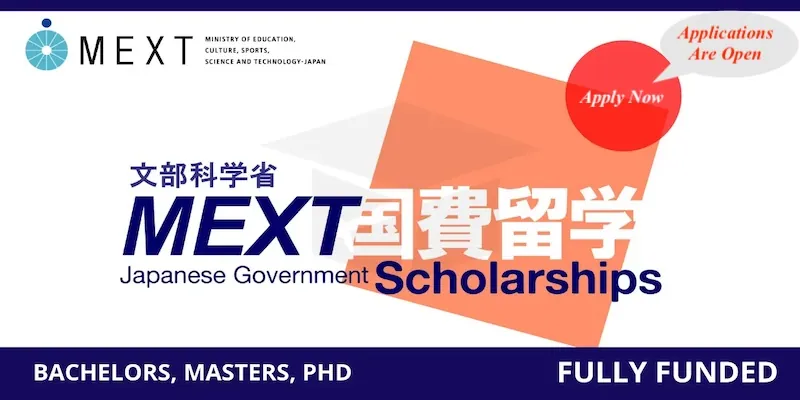MEXT Scholarships to Study in Japan