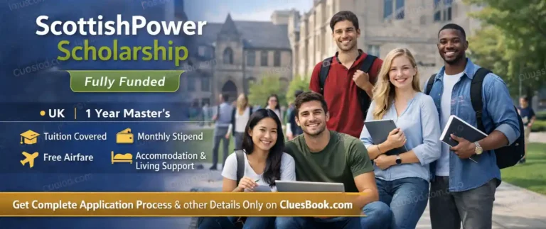 Master’s ScottishPower Scholarship in UK