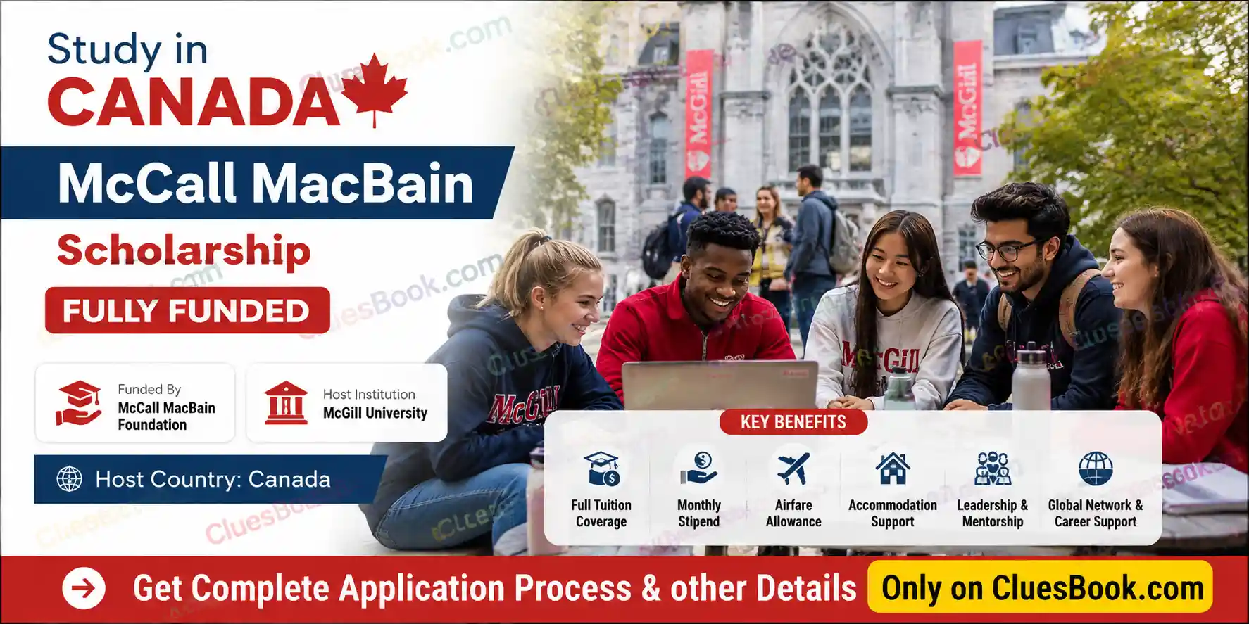 Fully Funded Master’s McCall MacBain Scholarship 2027 in Canada | Apply Now 1 McCall MacBain Scholarship in Canada
