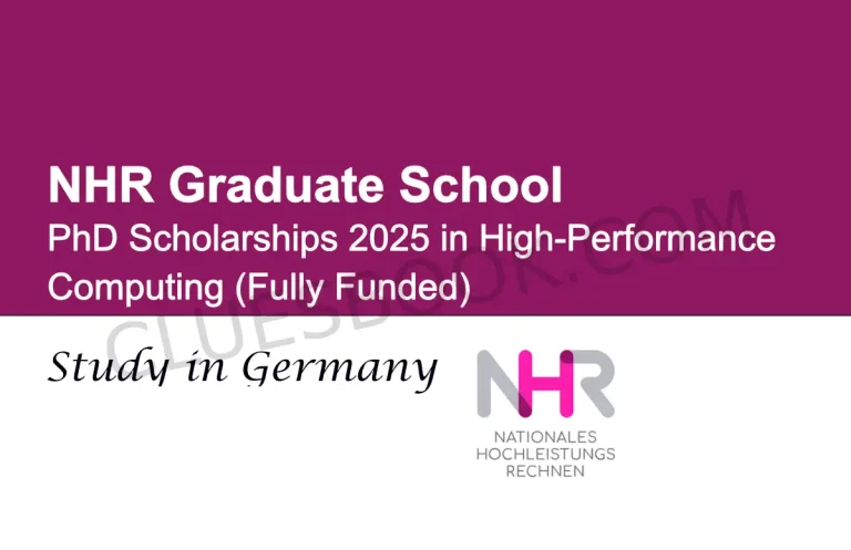NHR PhD Scholarships In Germany 2025