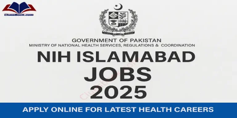 NIH Islamabad Jobs