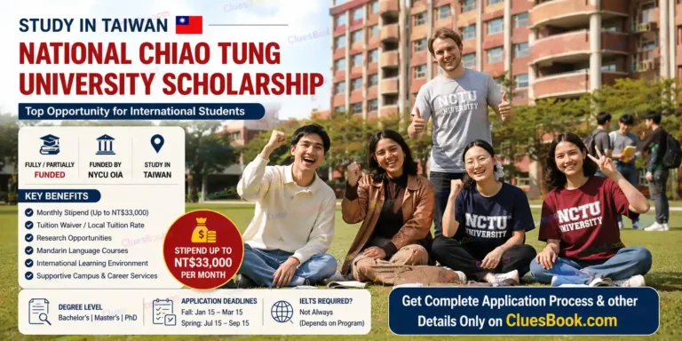 National Chiao Tung University Scholarship in Taiwan