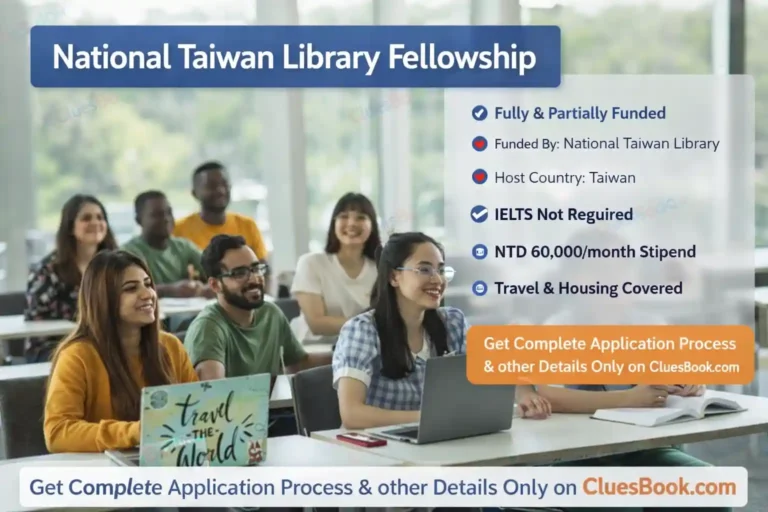 National Taiwan Library Fellowship in Taiwan