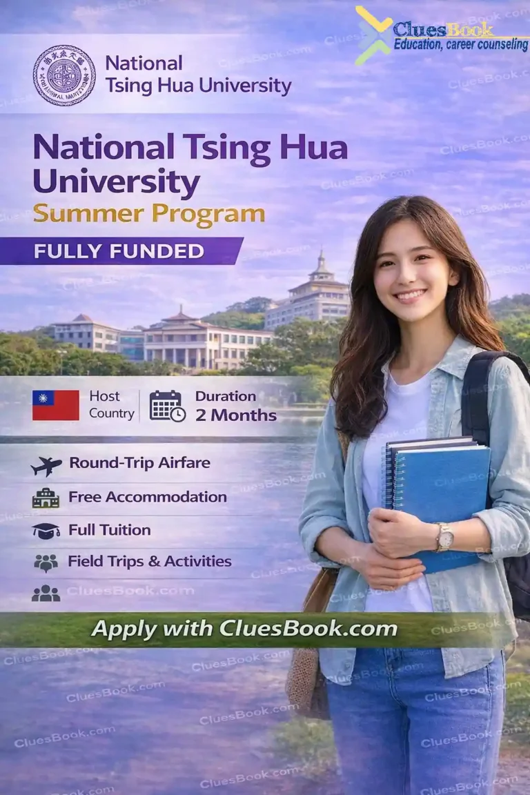 National Tsing Hua University Summer Program in Taiwan 2026 (Fully Funded Research)