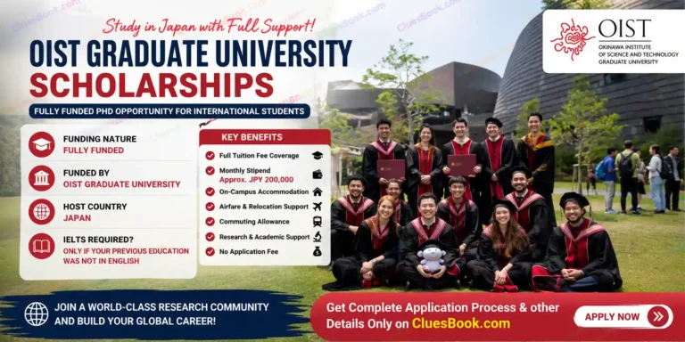 OIST Graduate University Scholarships in Japan