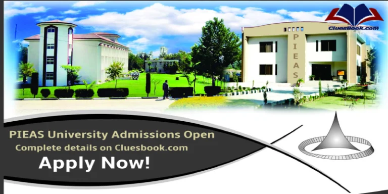 PIEAS University Admissions Open 2024 | Apply Online 1 PIEAS University Admissions