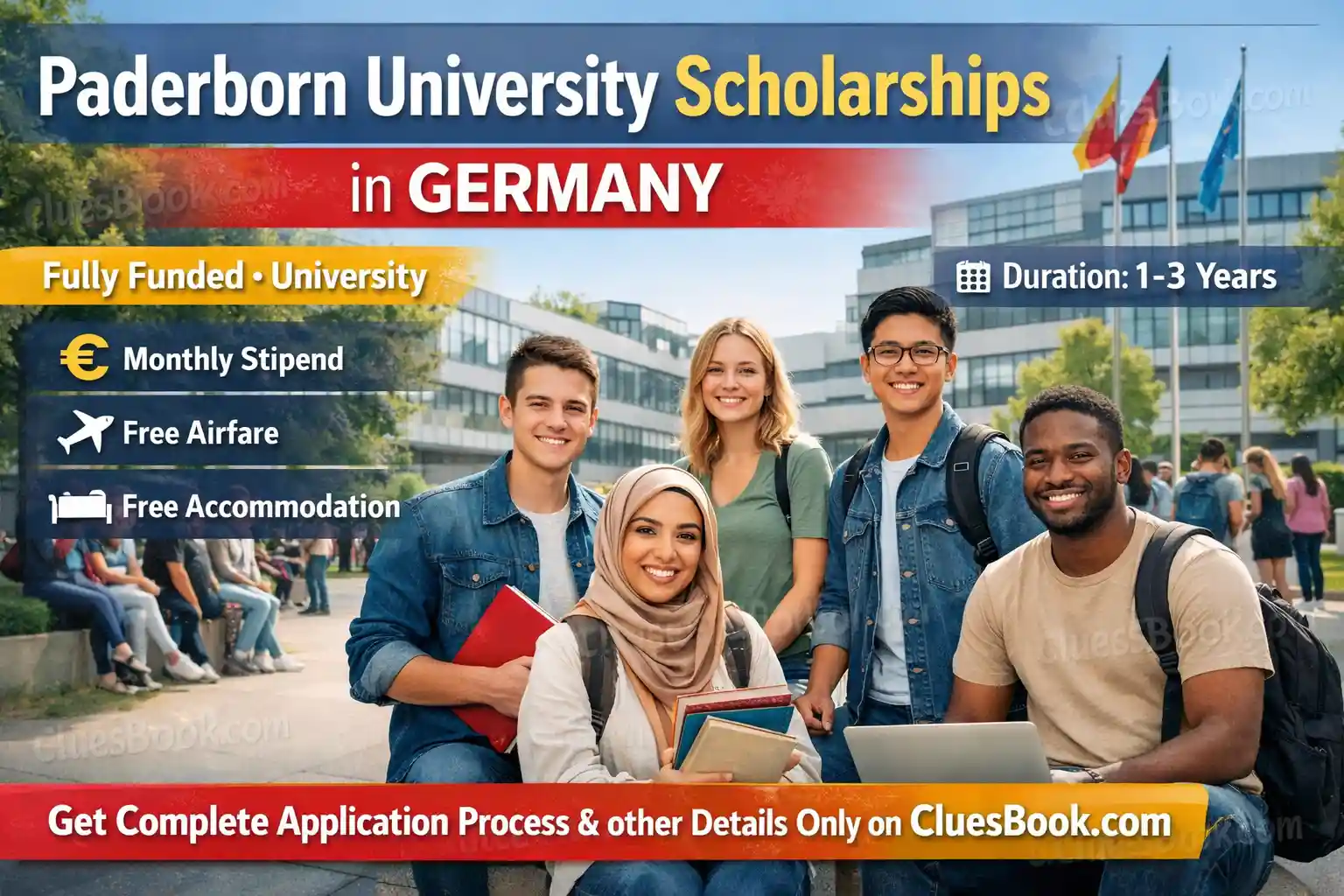 Paderborn University Scholarships in Germany for International Students