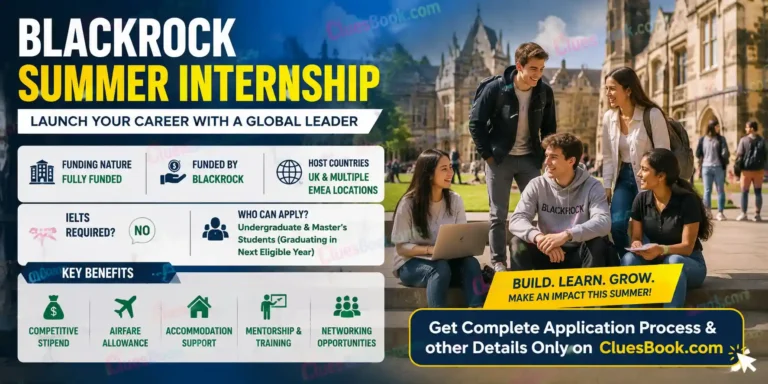 Paid BlackRock Summer Internship Program