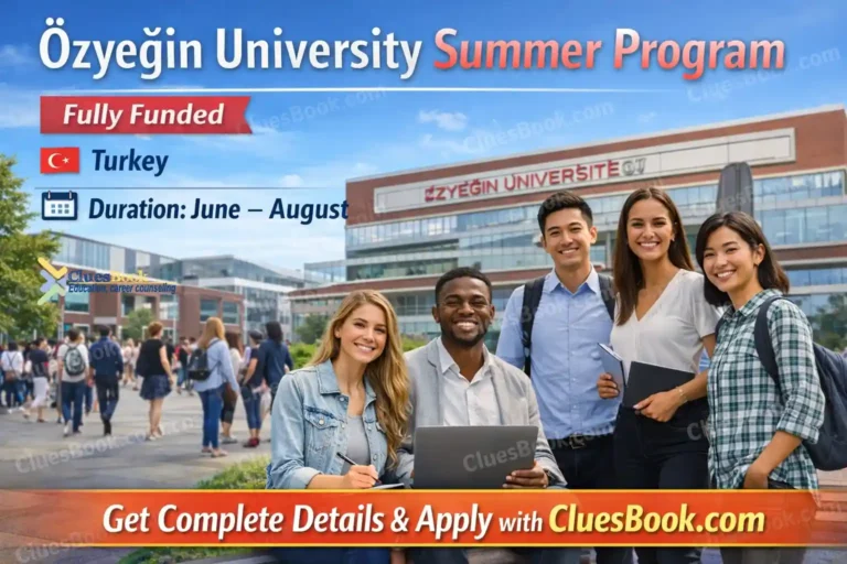 Partially Funded Özyeğin University Summer Program in Turkey