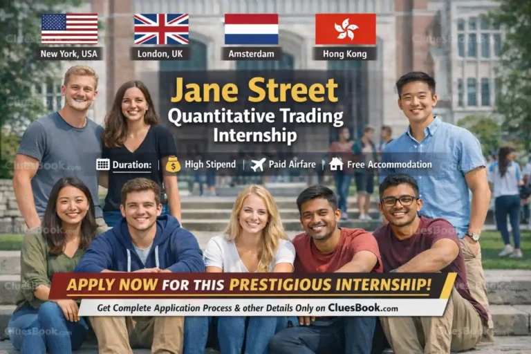 Quantitative Trading Jane Street Internship | Apply Now