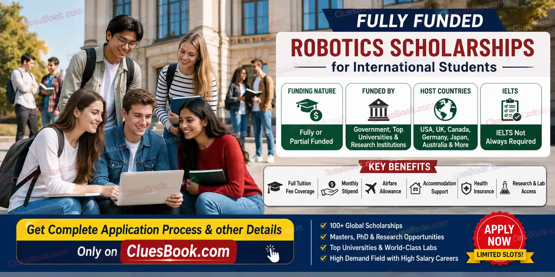 Robotics Scholarships For International Students