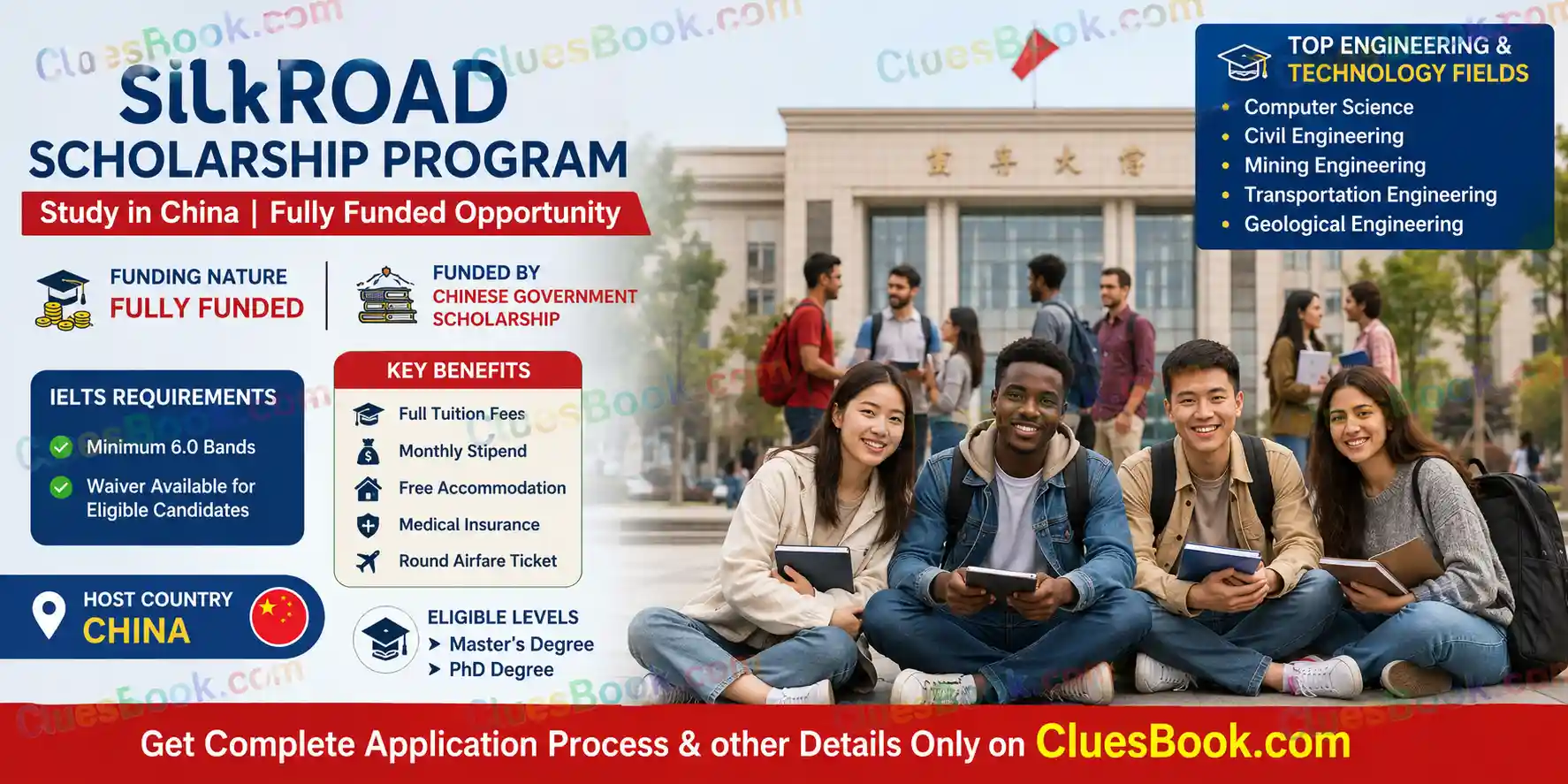 Silk Road Scholarship in China for International Students (Fully Funded) 1 Silk Road Scholarship in China for International Students