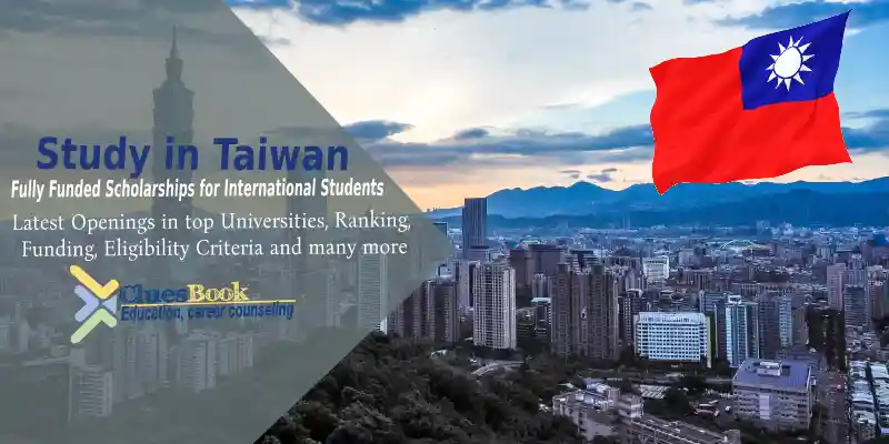 Study In Taiwan Scholarships For International Students