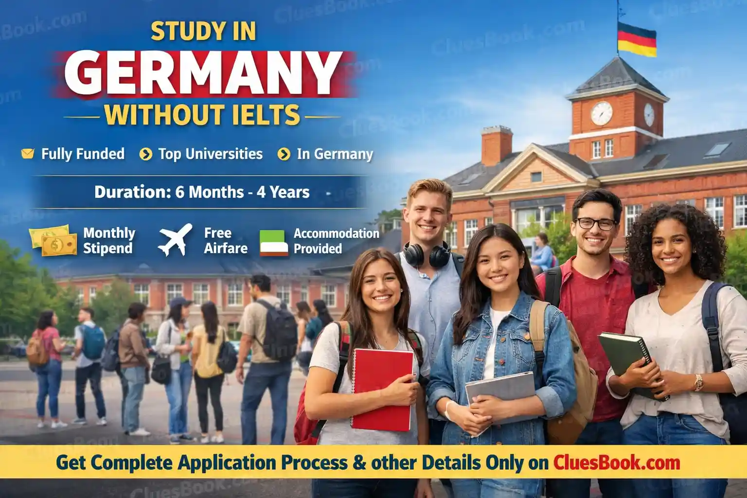Study in Germany Without IELTS