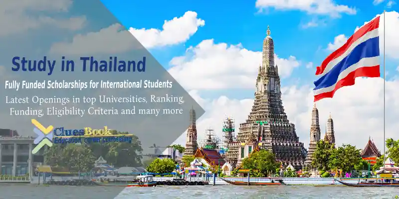 Study in Thailand Scholarships for International Students