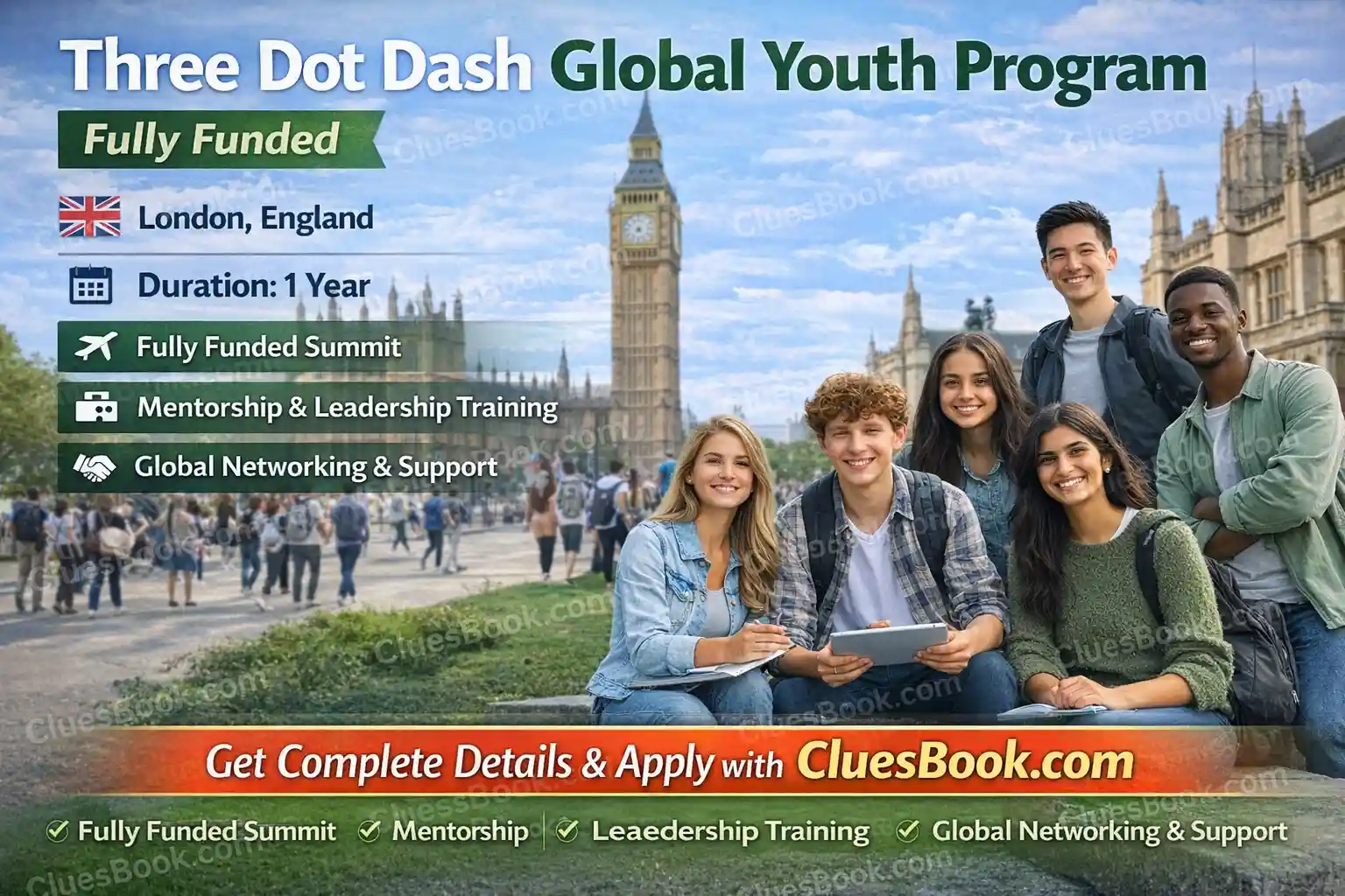 Fully Funded Three Dot Dash Global Youth Program for Young Environmental Leaders 2026 1 Three Dot Dash Global Youth Program for Young Environmental Leaders