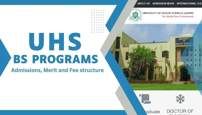 UHS Lahore Undergraduate Programs