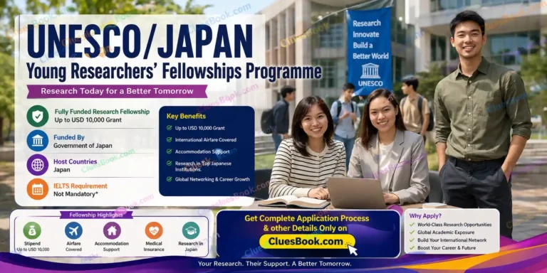 UNESCO/Japan Young Researchers Fellowships Programme in Japan