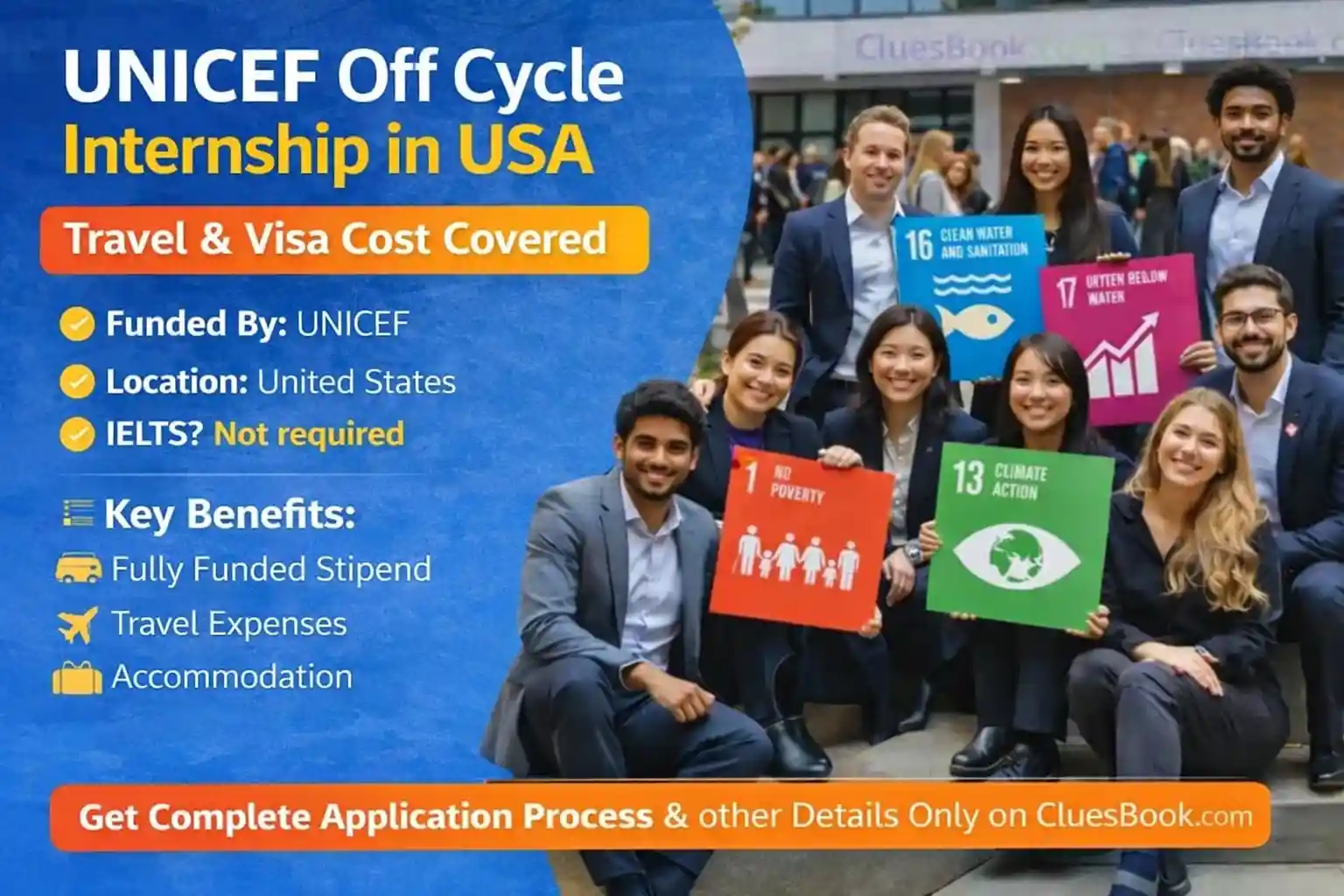 UNICEF Off Cycle Internship in USA 2026 | Travel & Visa Cost Covered 1 UNICEF Off Cycle Internship in USA
