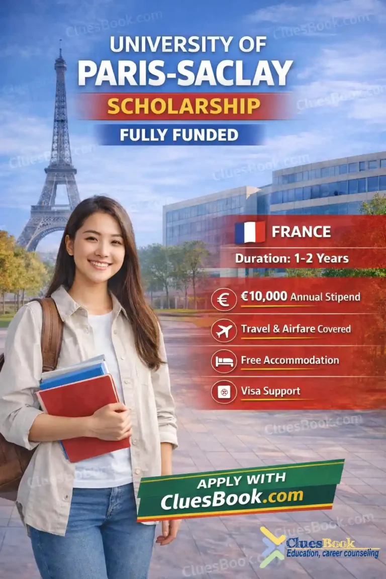 University Of Paris Saclay Scholarship In France