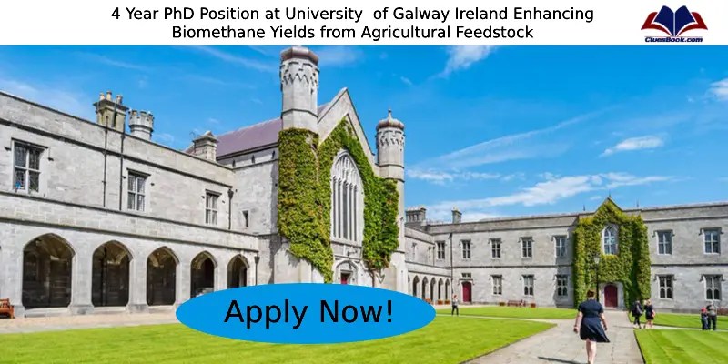 4 Year PhD Position at University of Galway Scholarships in Ireland 2024 | Apply Now 1 University of Galway Scholarships in Ireland