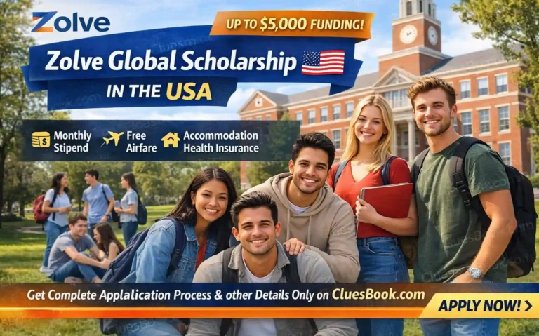 Zolve Global Scholarship for International Students in USA