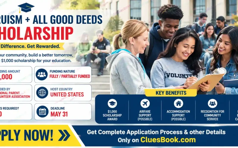 Altruism + All Good Deeds Scholarship in USA