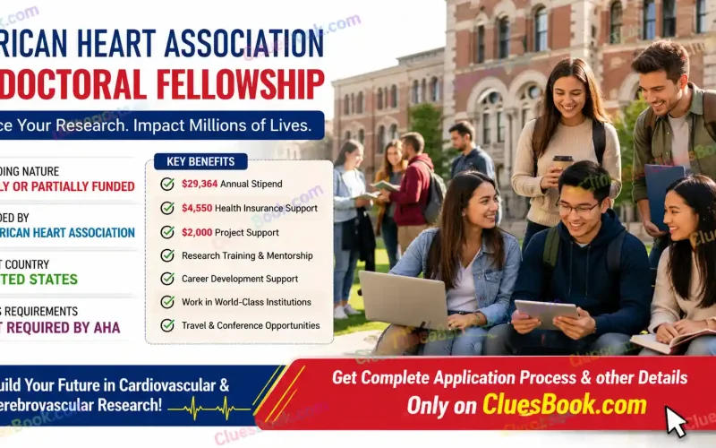 American Heart Association Predoctoral Fellowship in USA