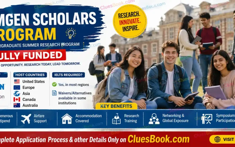 Amgen Scholars Program for International Students
