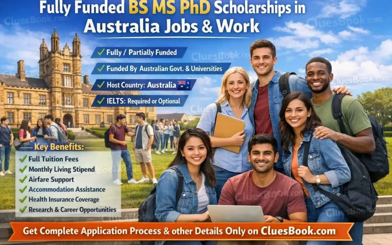 BS MS PhD Scholarships in Australia Jobs & Work