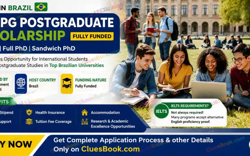 Brazil PEC-PG Postgraduate Scholarships