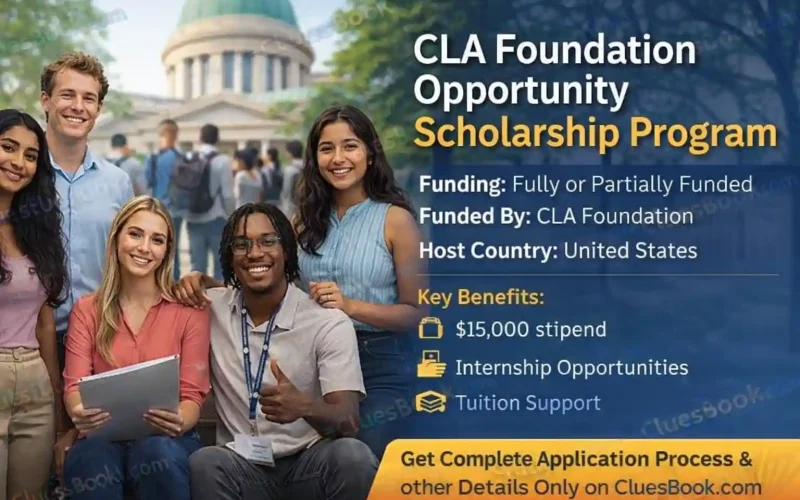 CLA Foundation Opportunity Scholarship Program in USA
