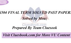 CS504 Final Solved Term Papers