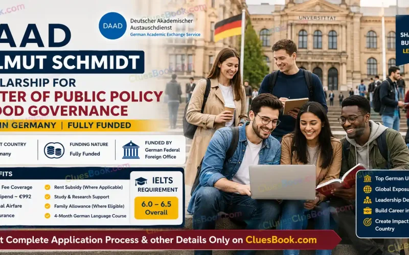DAAD Helmut Schmidt Scholarship for Master of Public Policy