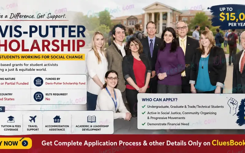 Davis Putter Scholarship For Undergraduates in USA