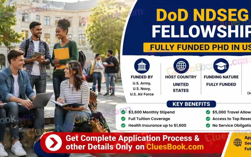 DoD NDSEG Fellowship in USA