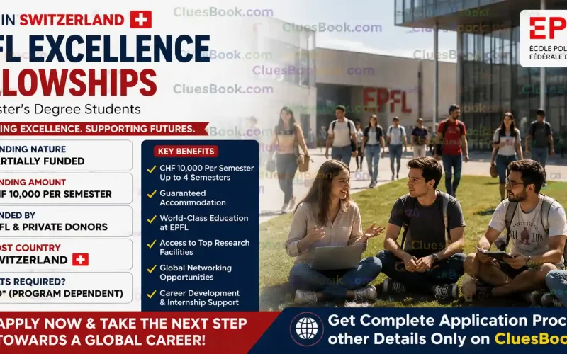 EPFL Excellence Fellowships in Switzerland
