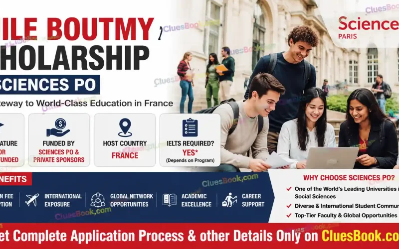 Emile Boutmy Scholarship at Sciences Po France for International Students