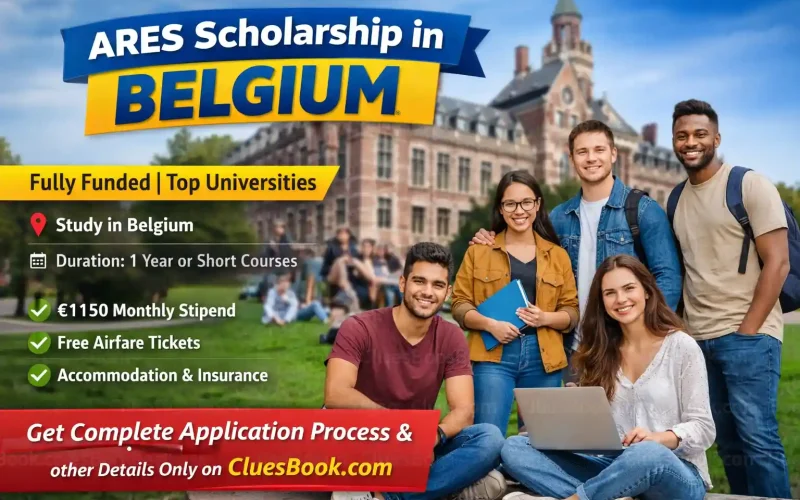 Fully Funded ARES Scholarship in Belgium For International Students (Study in Belgium)