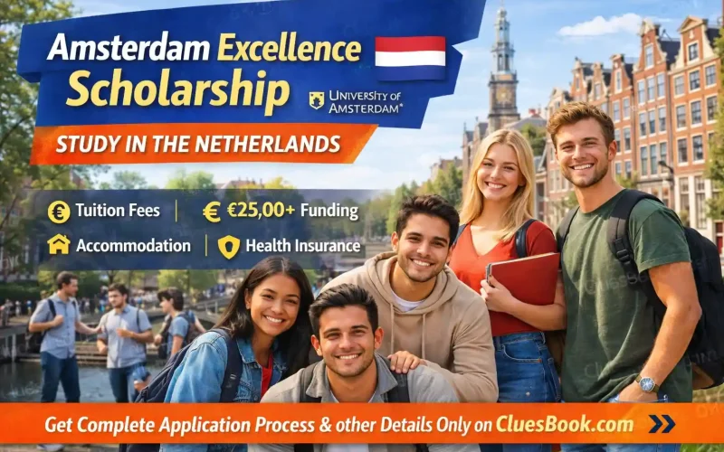 Fully Funded Amsterdam Excellence Scholarships For International Students