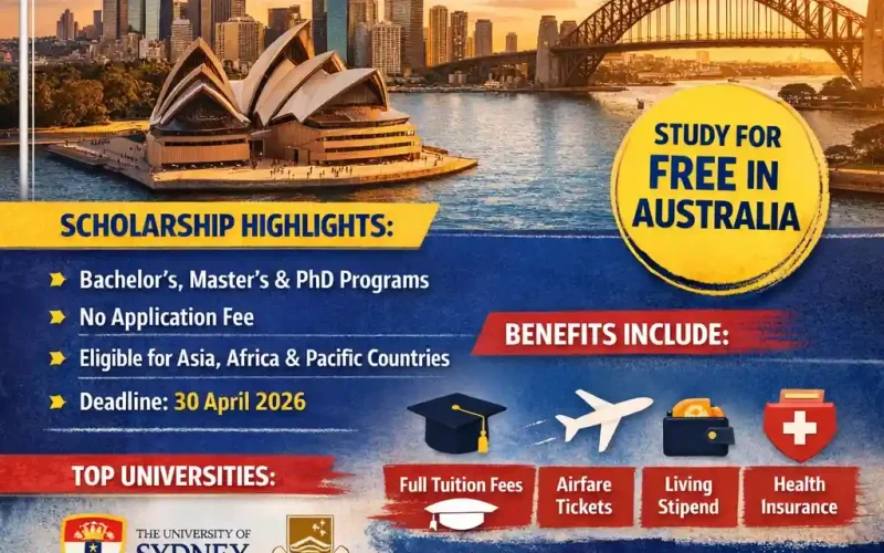 Fully Funded Australia Awards Scholarships 2027 AAS
