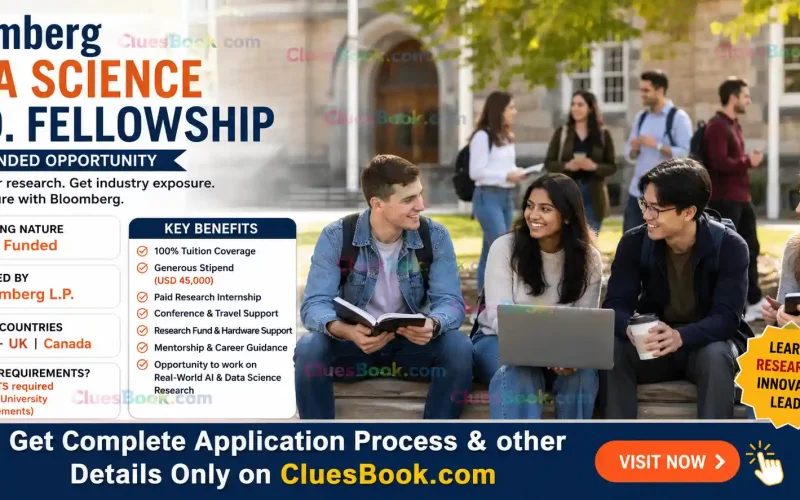 Fully Funded Bloomberg Data Science Ph.D. Fellowship