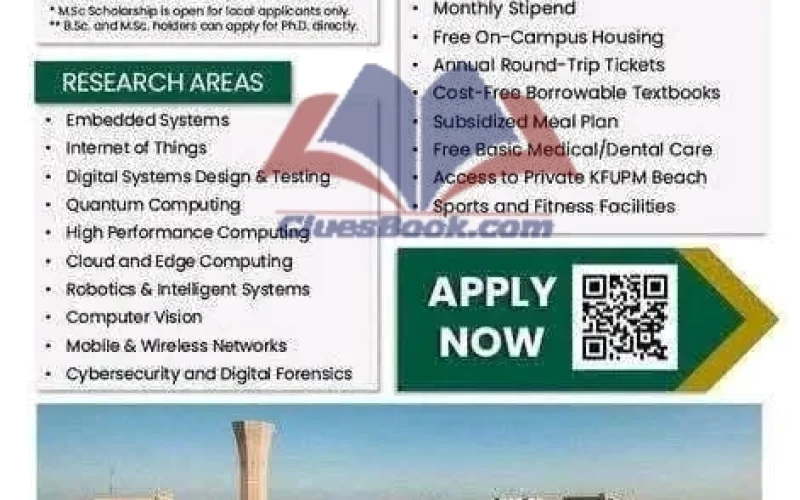 Fully Funded KFUPM Scholarships for MS & PhD in Saudi Arabia 2025-26