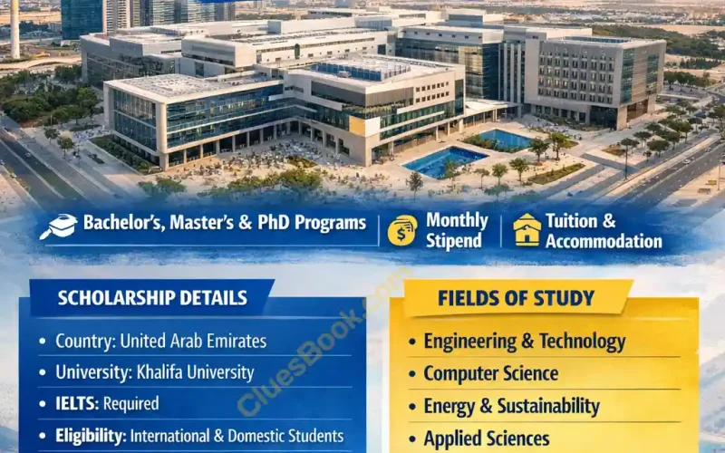 Fully Funded Khalifa University Scholarships in UAE 2026