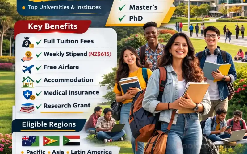 Fully Funded Manaaki New Zealand Scholarships For International Students