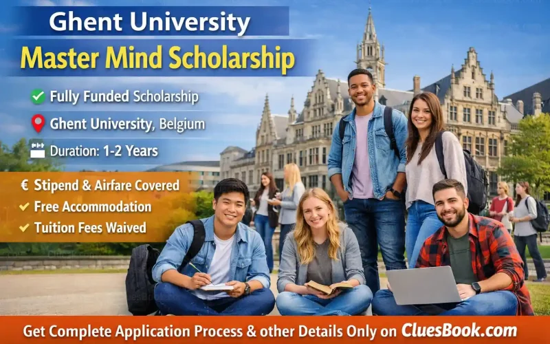 Ghent University Master Mind Scholarship In Belgium