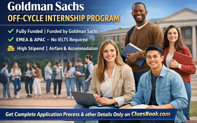 Goldman Sachs Off-Cycle Internship Program in London